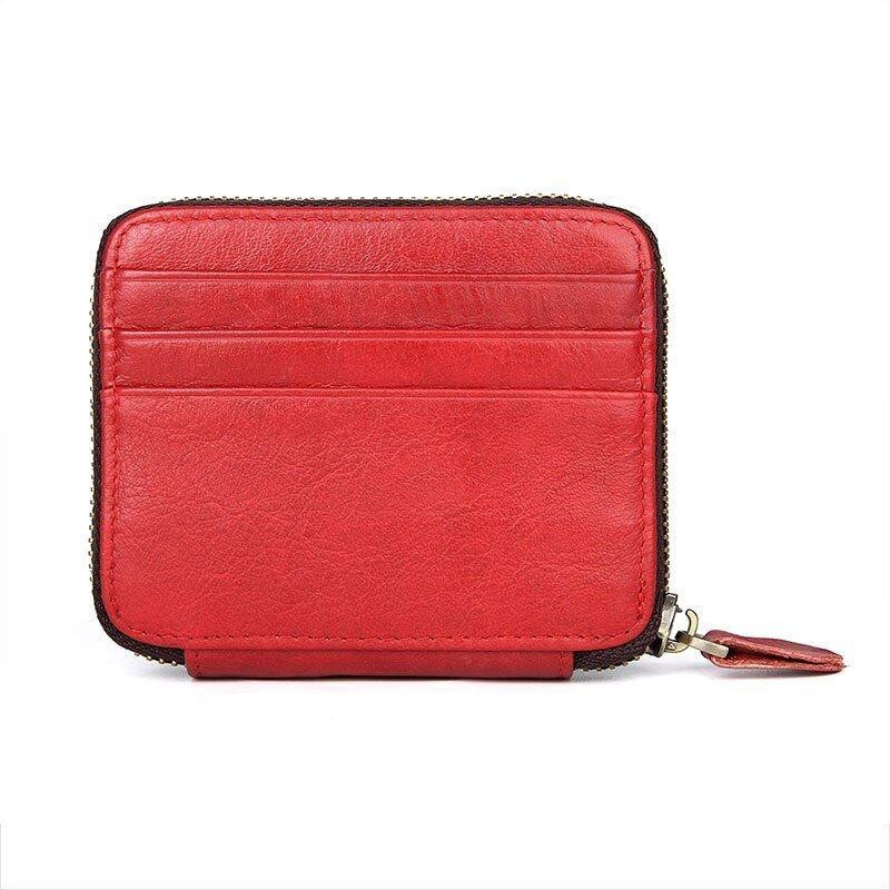 Візитниця шкіряна Червона (Vintage) Київ - фото 6