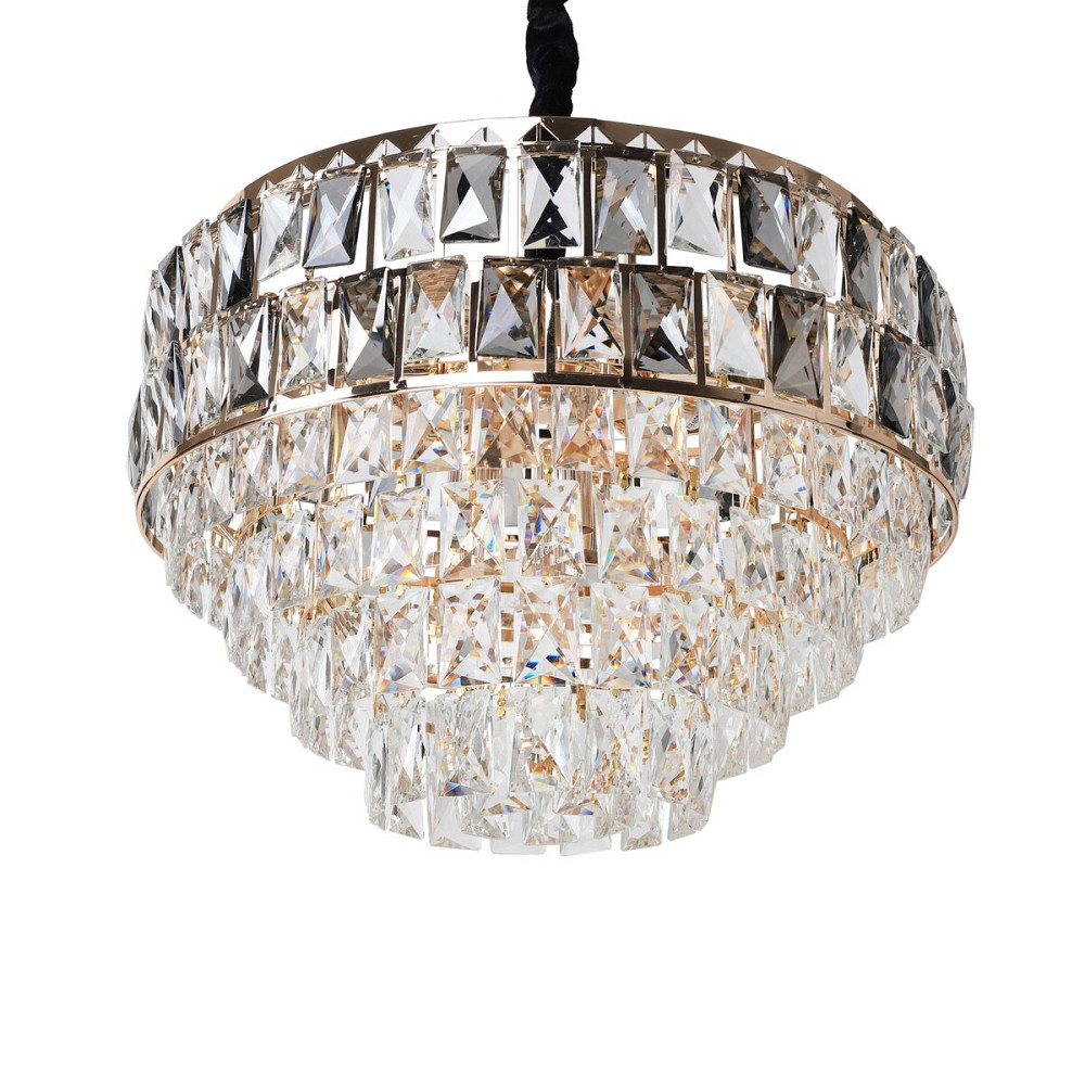 Люстра кришталева Sirius 19306-15 на 15 лампочок Коломия - фото 4