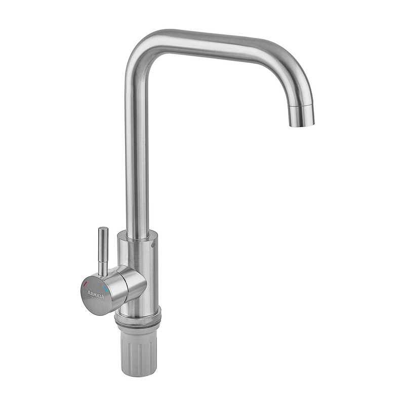 Кухонний змішувач Armata SUS-011-G з нержавіючої сталі (CH6486) Харків - фото 4