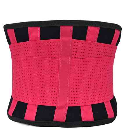 Пояс компресійний MadMax MFA-277 Slimming belt Black/rubine red S Луцк