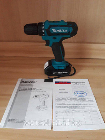 ШУРУПОВЕРТ MAKITA 550DWE 24V 5A/H LI-ION (З НАБОРОМ СВЕРДЕЛ І БІТ) Київ - фото 2