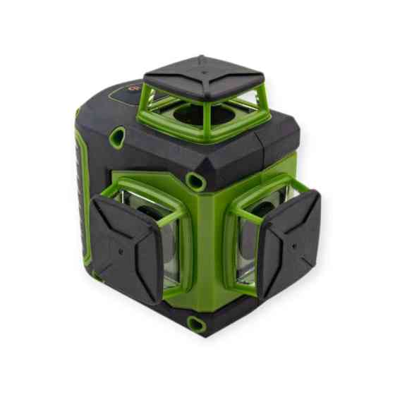 Уровень лазерный 3 лазерные головки, 16 лазеров, зеленый лазер (кейс) Мукачево