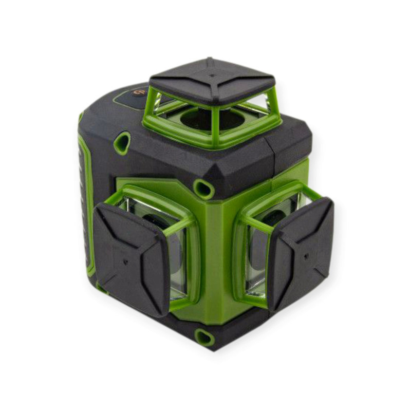 Уровень лазерный 3 лазерные головки, 16 лазеров, зеленый лазер (кейс) Мукачево - изображение 4