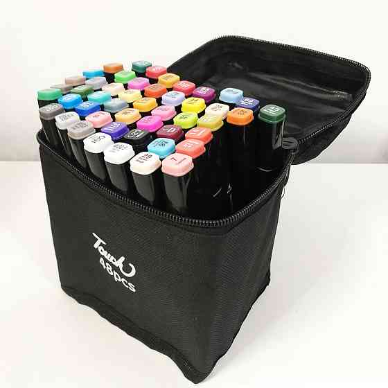 Маркер для скетчинга двусторонний, Маркеры TOUCH, Набор для скетчинга Хорошие маркеры скетчей HS-19 Львов