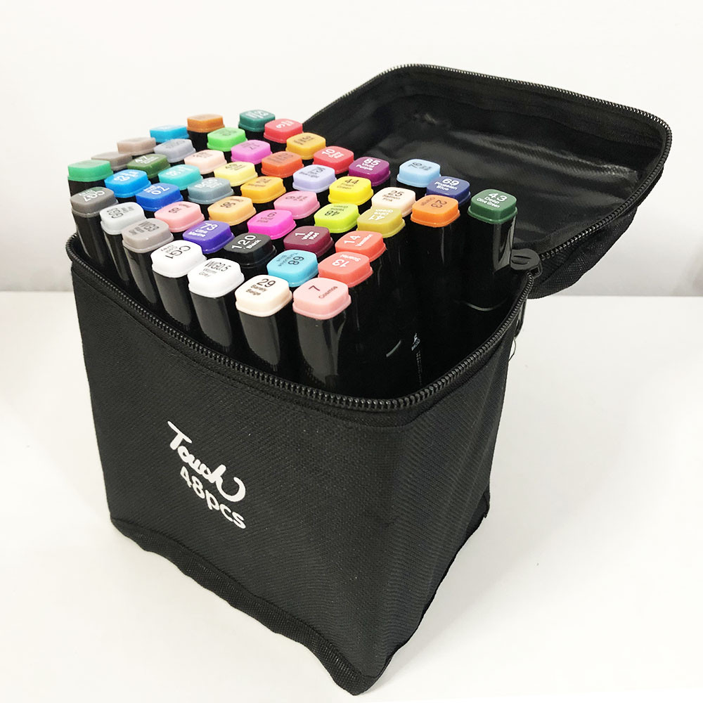 Маркер для скетчинга двусторонний, Маркеры TOUCH, Набор для скетчинга Хорошие маркеры скетчей HS-19 Львов - изображение 2