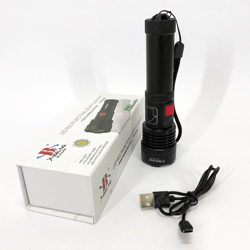 Ліхтар з регулюванням променя, LED ліхтар із зарядкою Переносний ручний потужний XC-58 Львів - фото 4