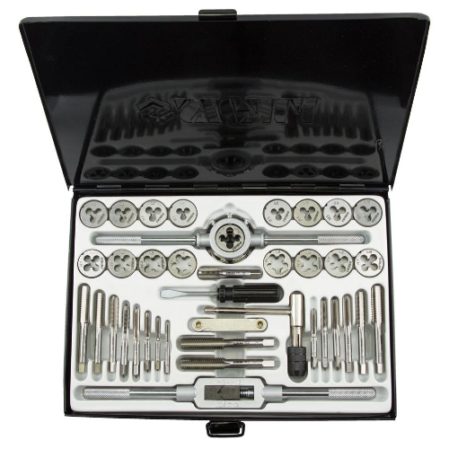 Набір плашок і мітчиків 40пр + метал кейс SIGMA Житомир - фото 19