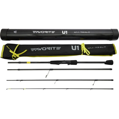 Удилище Favorite U1 724L-T 2.18m 3-12g Fast (4 част.) (1693.07.74) Винница - изображение 5