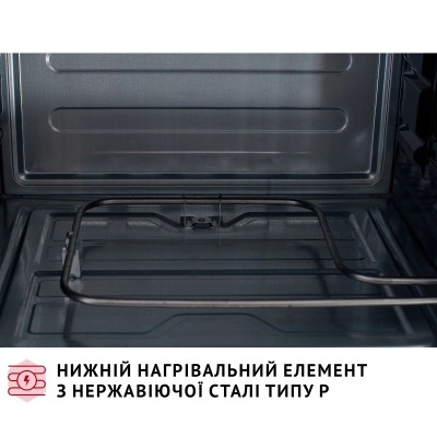Электропечь Perfelli CLASSIC 37 BLACK Винница - изображение 4