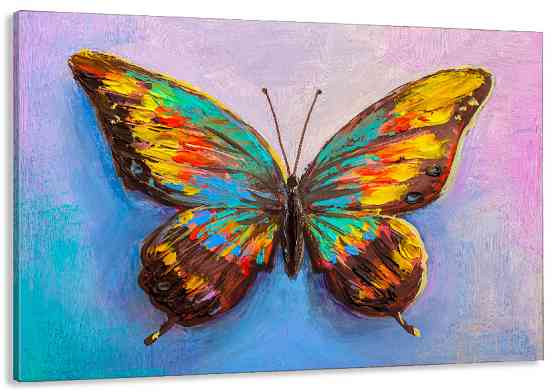 Картина холст в гостиную / спальню  Метелик      MLP_58 80x120 см Киев
