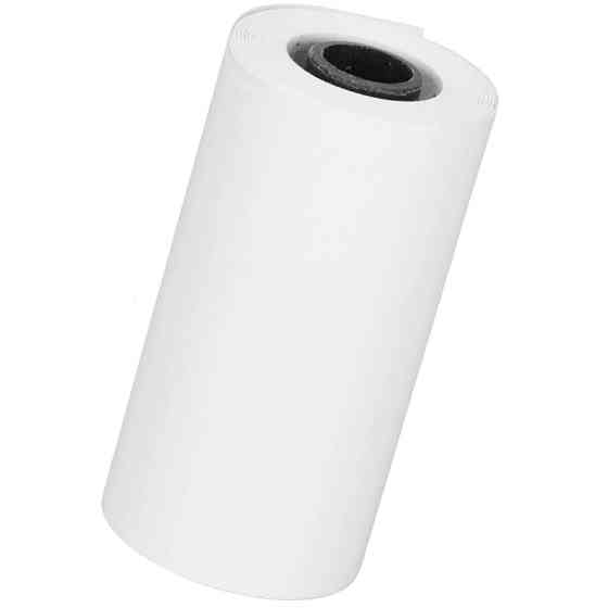 Папір для міні принтера 57х25мм, (довжина 5,85м) 1 шт / Термопапір для принтера / Папір для термопринтера Київ