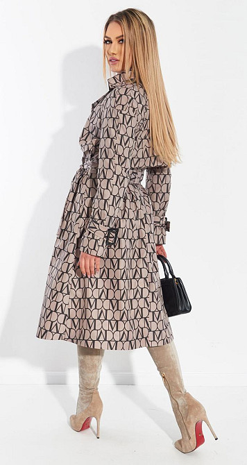 Двобортний класичний тренч (44) Київ - фото 7