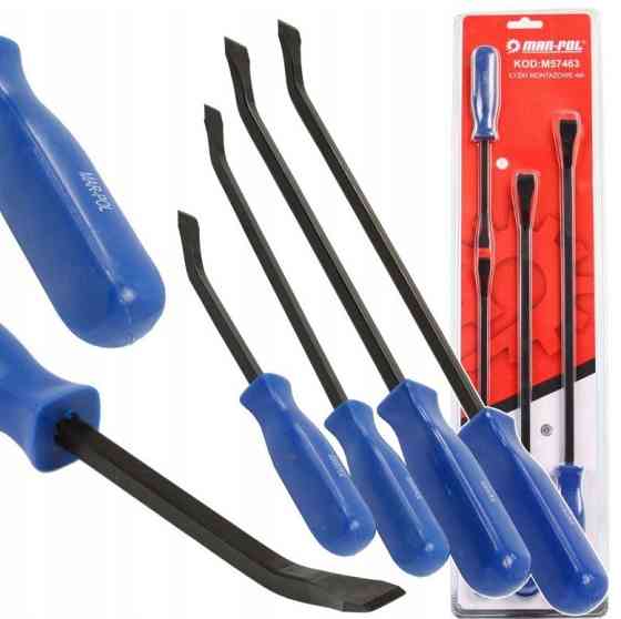 Набор рычагов монтировок для шиномонтажа 4 элемента Mar-Pol (M57463) Нововолынск