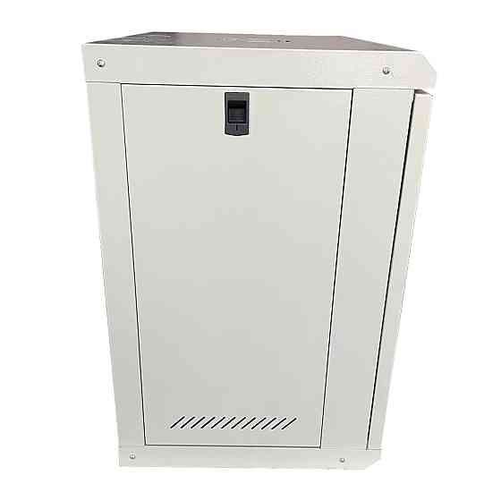 Шкаф настенный серверный GEAR 12U 600x600х600 мм серый с полкой (GWMSN-12U-600-600G) Киев