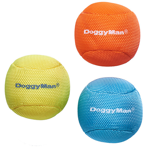 DoggyMan Soft Ball S ДОГГІМЕН М’ЯКИЙ М’ЯЧ З НАПОВНЮВАЧЕМ іграшка для собак Київ - фото 1