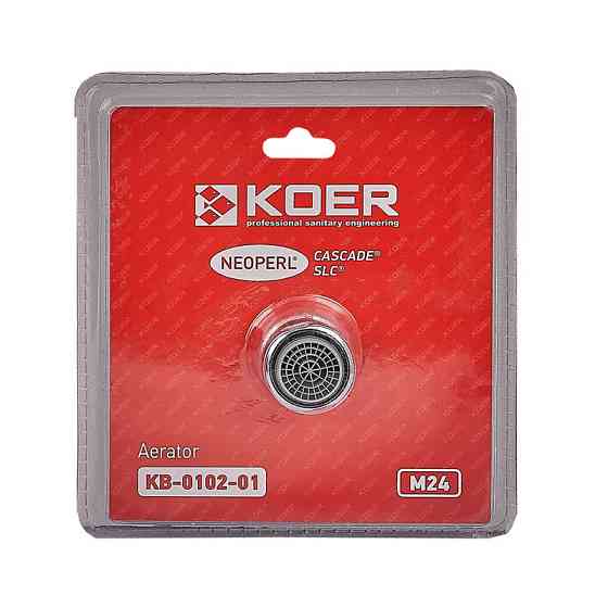 Аератор М-24 Koer KB-0102-01 NEOPERL CASCADE SLC (Колір хром) (AC0636) ( 23055 ) Харків