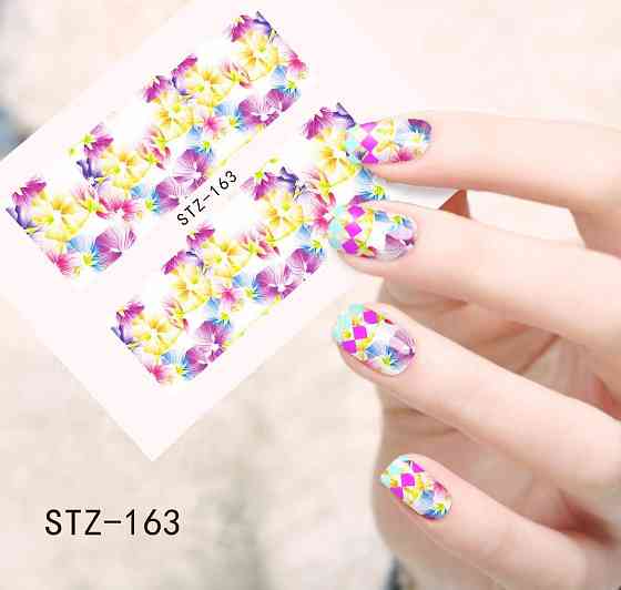 Наклейки для ногтей STZ-163 Киев