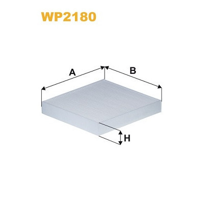 Фільтр салону Wixfiltron WP2180 Вінниця - фото 1
