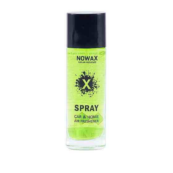 Ароматизатор Nowax X Spray Green apple, 50ml у вигляді спрею Київ