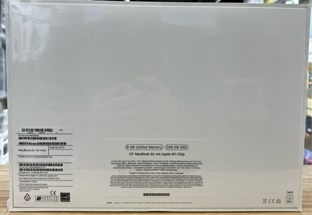 MacBook Air M1 8/256Gb Silver A2337 MGN63D/A Київ - фото 2