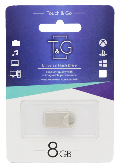 USB флеш накопичувач T&G 8GB/ TG106-8G (Гарантія 3 роки) Дніпро - фото 1