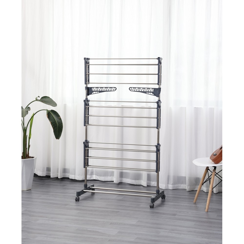 Сушилка для белья одежды напольная вертикальная Bonro B19 сушарка Киев - изображение 2