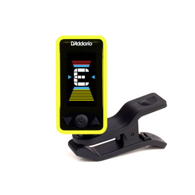 Тюнер для музичних інструментів D&apos;Addario Eclipse Tuner Yellow (PW-CT-17YL) Вінниця - фото 1