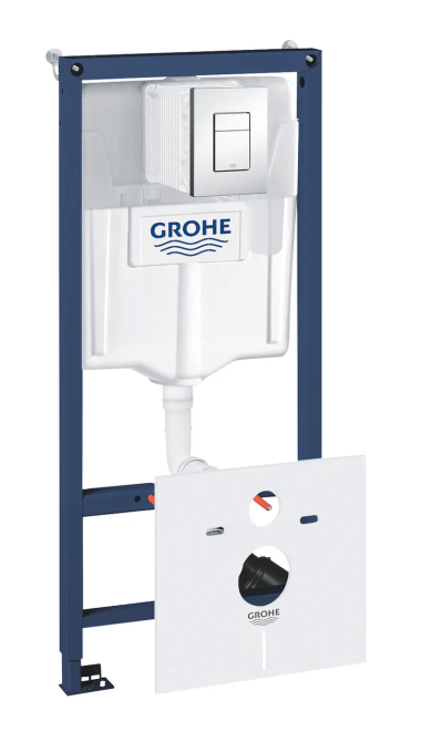 Інсталяційний комплект 5в1 для підвісного унітазу Grohe Fresh Rapid SL (38827000) Київ - фото 1