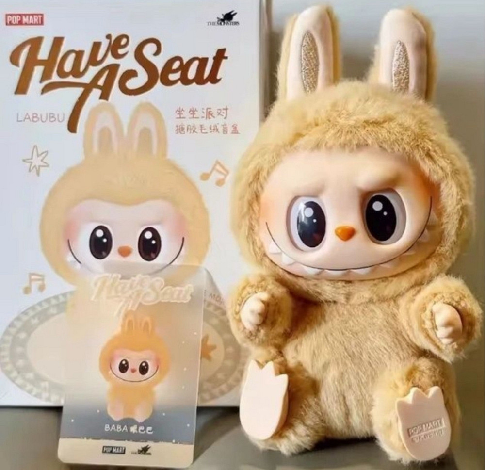 Тренд Іграшка Лабубу 2 серія Have a seat‼️ Київ - фото 5