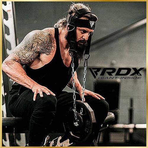 Тренажер для шеи RDX H2 для тренировок спортсменов, единоборств и силовой подготовки в зале и дома Киев - изображение 8