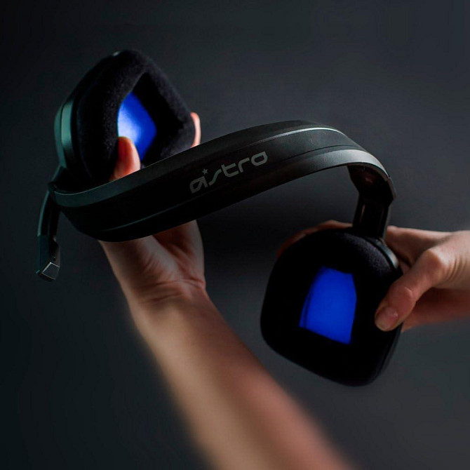 Игровые наушники ASTRO Gaming A10 синяя с микрофоном, проводная, для PlayStation 4, ПК, Xbox Switch  Киев - изображение 3