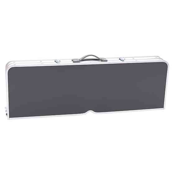 Комплект туристичний стіл + 2 лавки складні меблі Сірий Lugi JY-9060G Коломия