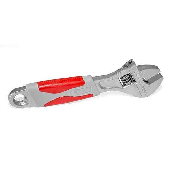 Ключ розвідний 150 мм, ізольована рукоятка, нікелеве покриття Мукачево