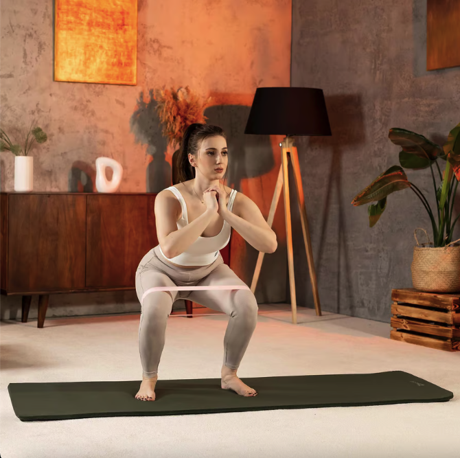 Колрик для йоги Hop-Sport HS-NB015GM NBR 1,5см темно-зеленый Киев - изображение 4