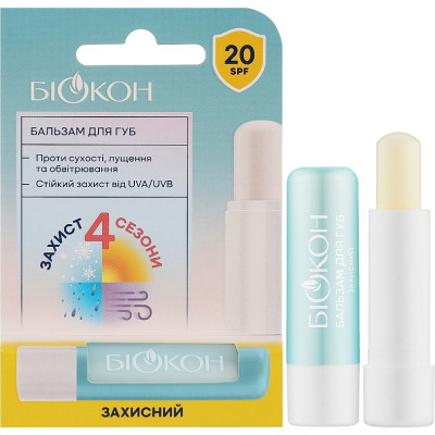 Бальзам для губ Біокон Защитный 4.6 г (4823110302842) Вінниця - фото 1