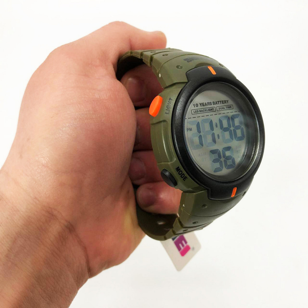Годинник військовий чоловічий SKMEI 1068AG, Водостійкий тактичний годинник, GY-123 Годинники спортивні Київ - фото 7