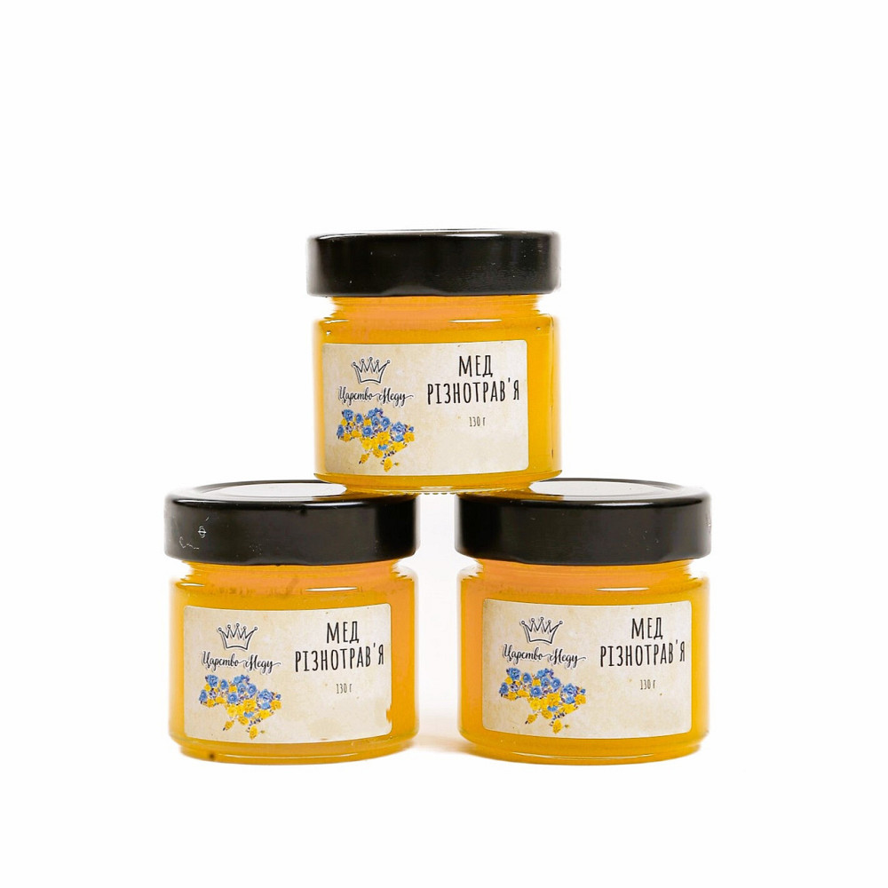 Мед домашний, подсолнечный, с украинской наклейкой. Вес – 130 граммов Одесса - изображение 4