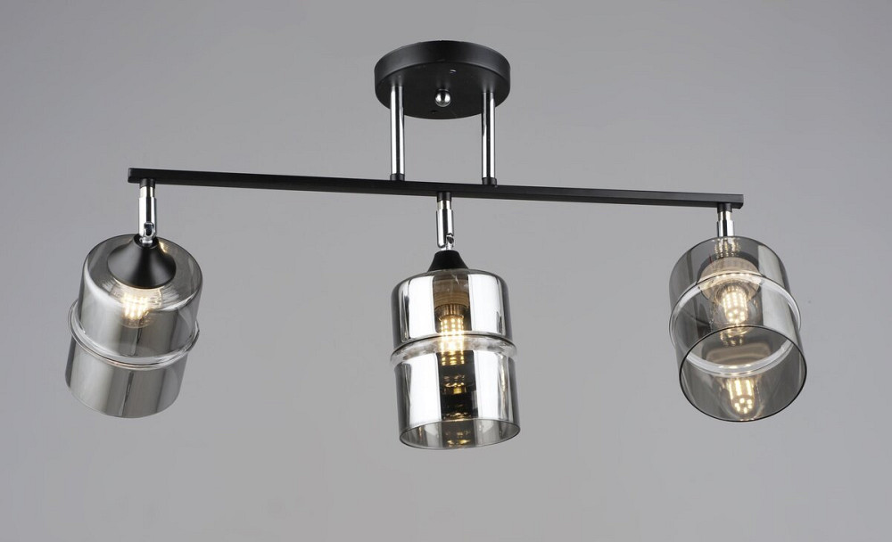 VALESO Люстра B K2286/3 BK+CH (Чорний + Хром) Коломыя - изображение 1