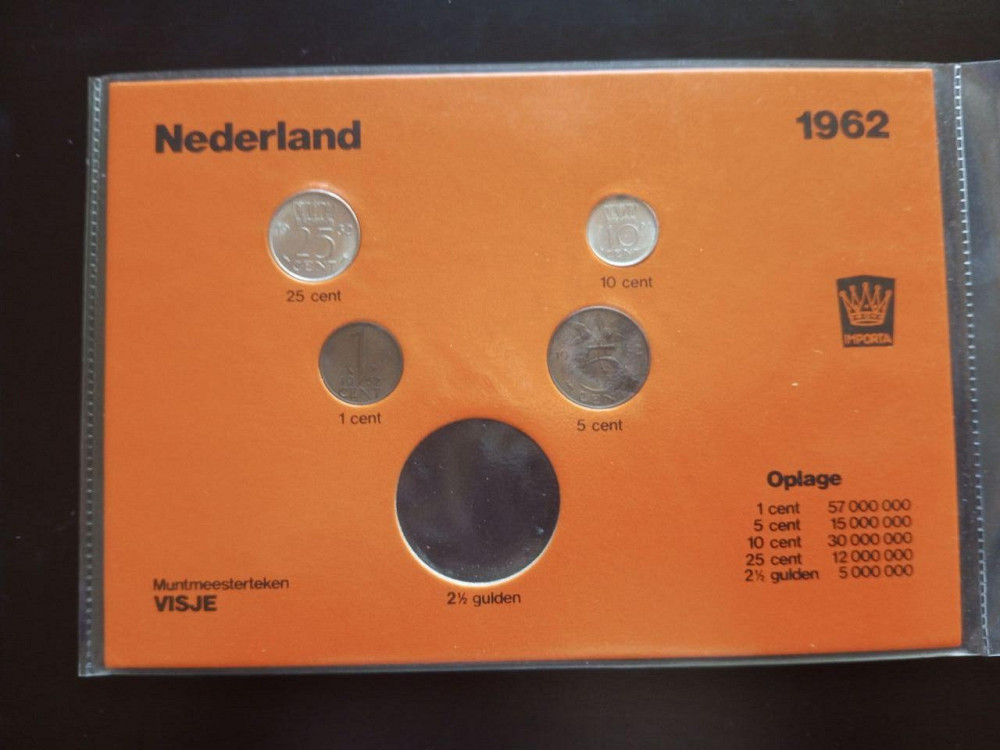 Минт сет Нидерландов, 1962 год (1.2) Не полный Полтава - изображение 1