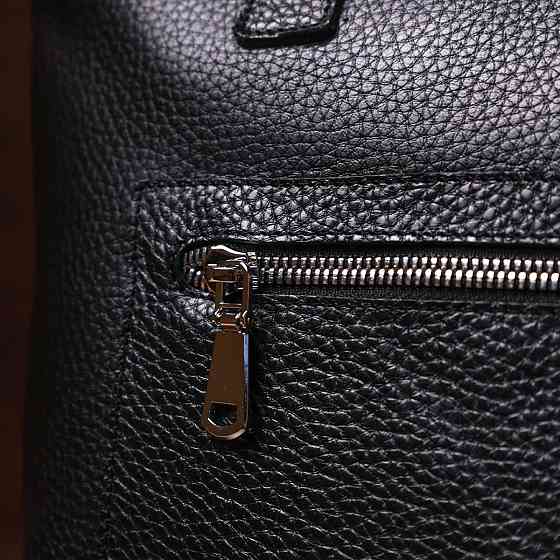 Кожаная универсальная женская сумка Shvigel 16354 Черный Киев