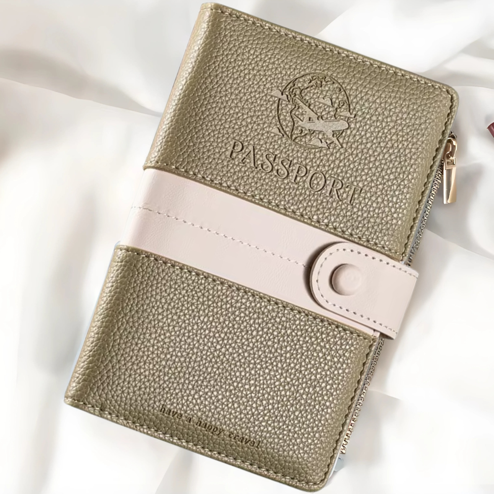 Обкладинка для паспорта, холдер дорожній для паспорта, посвідчення, банківських карт, квитків і документів, хакі Кам'янець-Подільський - фото 1