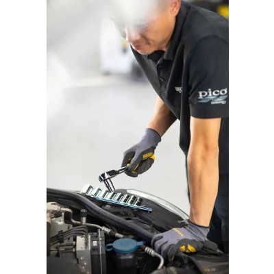 Набір головок Stanley торцевих 1/2&quot; 10 шт, з тріскачкою (STMT82671-0) Вінниця - фото 8