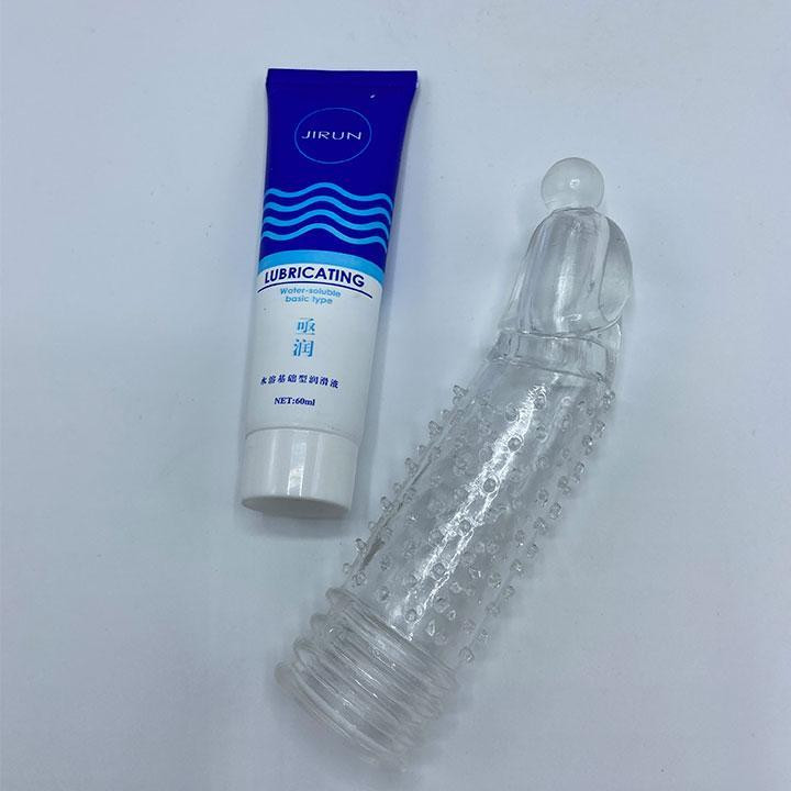 Насадка на пеніс "Roselex" - Графіт - 15*3,5 см Вінниця - фото 4