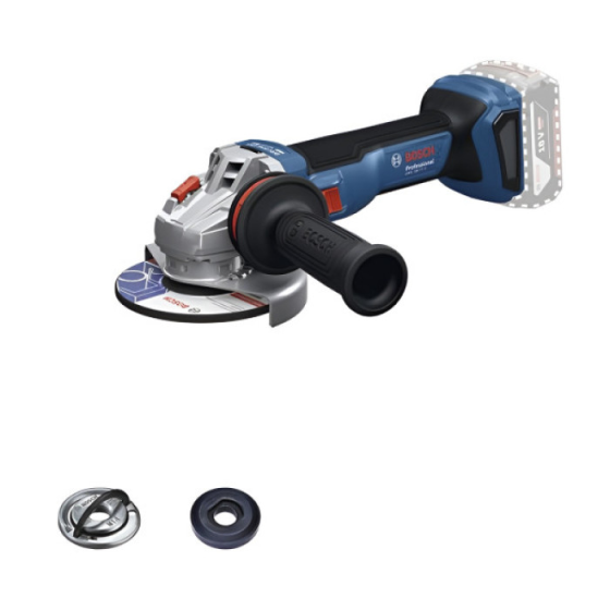 Угловая шлифмашина аккумуляторная Bosch GWS 18V-11 S Professional: без АКБ в кейсе L-BOXX 136 (06019N4001) Киев
