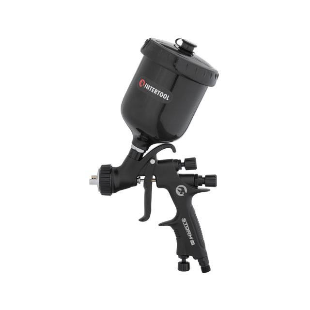 Фарборозпилювач INTERTOOL PT-0168 з в/б 1,8мм600млLVLP BLACK Коломыя - изображение 4
