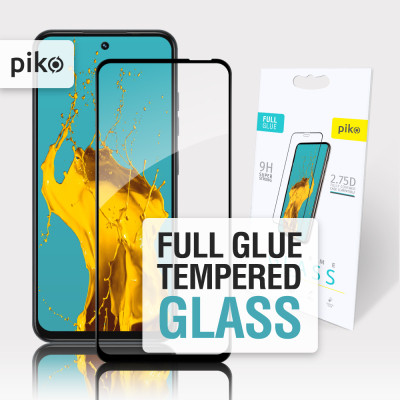 Скло захисне Piko Full Glue Tecno Spark Go 1 Black (1283126607769) Вінниця - фото 5