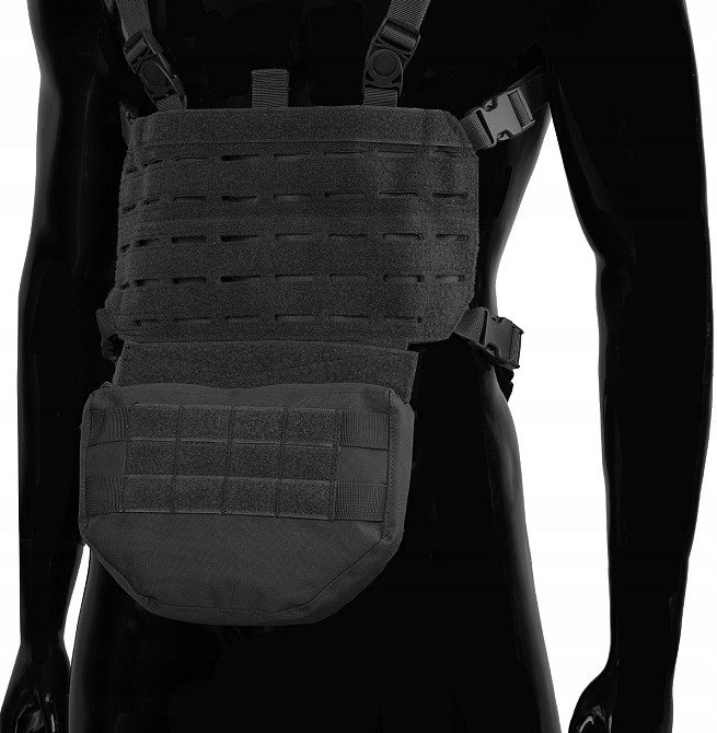 Тактический подсумок с панелью и лямками Molle / Palls Mil-Tec (13486302) Black Нововолынск - изображение 10