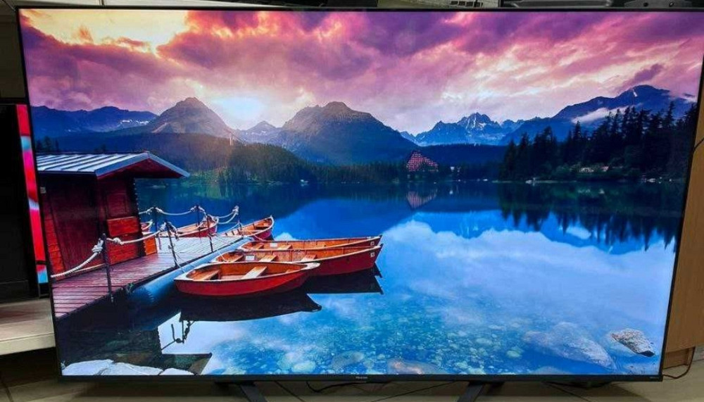 Телевізор Безрамний: 65* (2022) 4K Smart HISENSE 65A66H.Царапина! Харків - фото 1