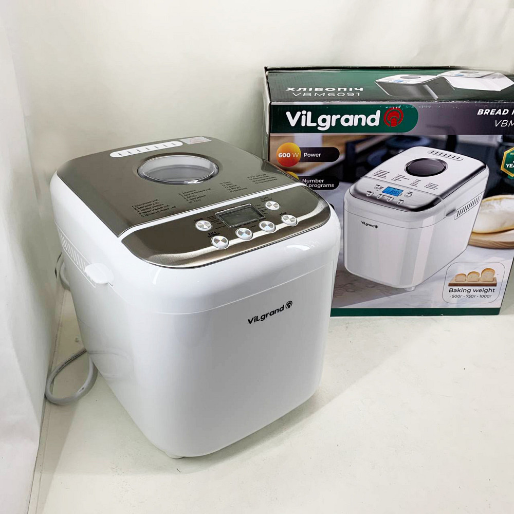 Печь для хлеба с программой выпечки ViLgrand, Хлебопечка с функцией поддержания тепла VJ-27 Львов - изображение 13