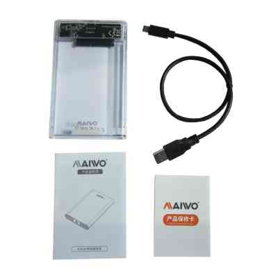Карман внешний Maiwo 2.5" SATA/SSD HDD - USB3.1 Gen1 Type-C (K2510) Винница